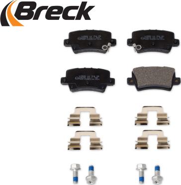 Breck 24086 00 704 10 - Kit pastiglie freno, Freno a disco autozon.pro