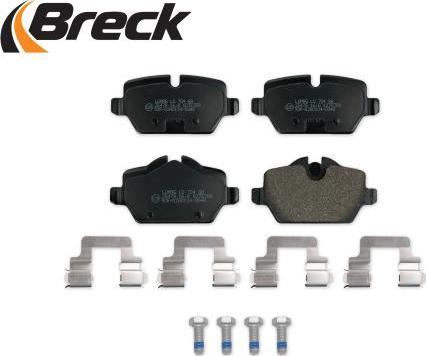 Breck 25478 00 704 00 - Kit pastiglie freno, Freno a disco autozon.pro