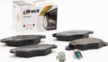 Breck 21980 00 702 00 - Kit pastiglie freno, Freno a disco autozon.pro