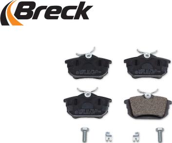 Breck 21861 10 704 10 - Kit pastiglie freno, Freno a disco autozon.pro