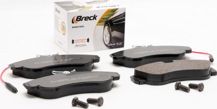 Breck 21799 00 703 10 - Kit pastiglie freno, Freno a disco autozon.pro