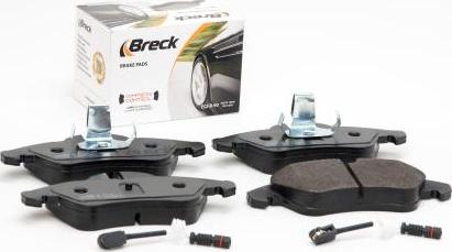 Breck 23990 00 703 10 - Kit pastiglie freno, Freno a disco autozon.pro