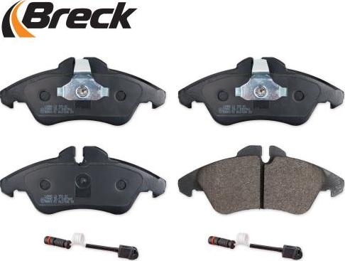 Breck 23990 00 703 10 - Kit pastiglie freno, Freno a disco autozon.pro