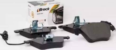 Breck 23950 00 701 10 - Kit pastiglie freno, Freno a disco autozon.pro