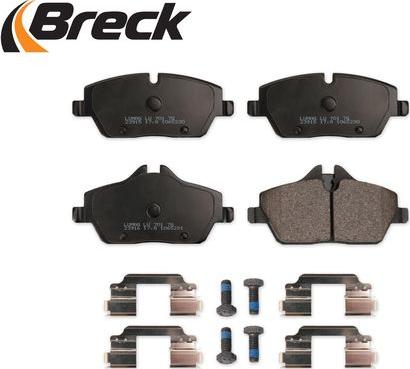 Breck 23915 00 701 00 - Kit pastiglie freno, Freno a disco autozon.pro