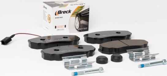 Breck 23917 00 703 10 - Kit pastiglie freno, Freno a disco autozon.pro