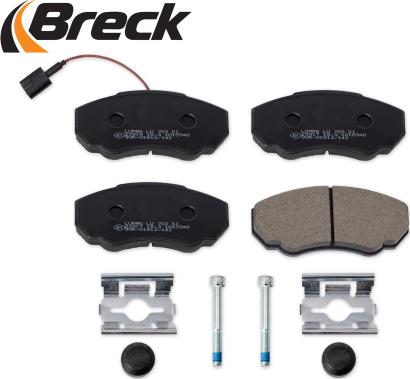 Breck 23917 00 703 10 - Kit pastiglie freno, Freno a disco autozon.pro