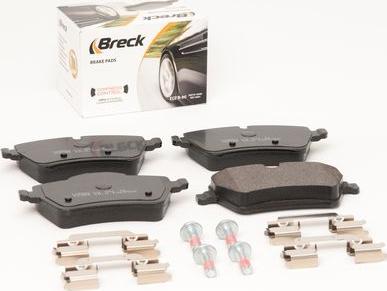 Breck 23984 00 701 00 - Kit pastiglie freno, Freno a disco autozon.pro