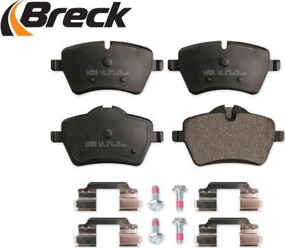 Breck 23984 00 701 00 - Kit pastiglie freno, Freno a disco autozon.pro