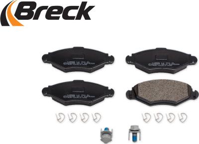 Breck 23597 00 702 10 - Kit pastiglie freno, Freno a disco autozon.pro