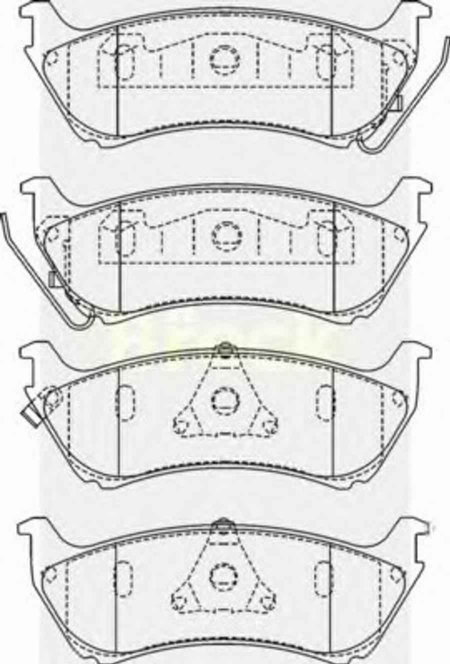 Breck 2318900C - Kit pastiglie freno, Freno a disco autozon.pro