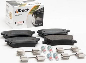 Breck 23326 00 702 00 - Kit pastiglie freno, Freno a disco autozon.pro