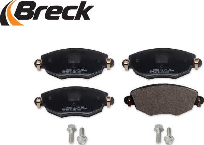 Breck 23279 00 701 10 - Kit pastiglie freno, Freno a disco autozon.pro