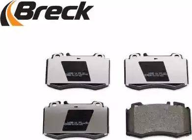 Breck 23271 00 701 20 - Kit pastiglie freno, Freno a disco autozon.pro