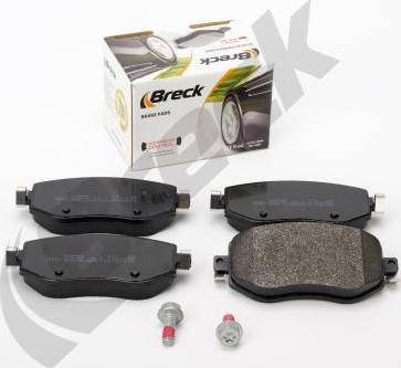 Breck 22610 00 701 00 - Kit pastiglie freno, Freno a disco autozon.pro