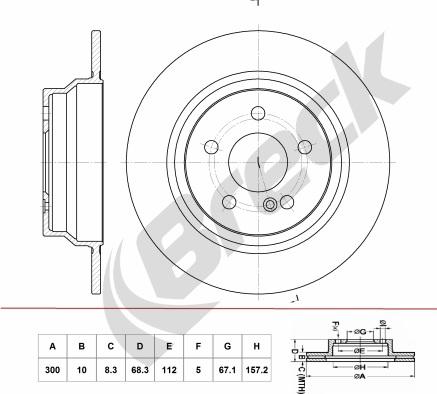 ATE 410278 - Discofreno autozon.pro