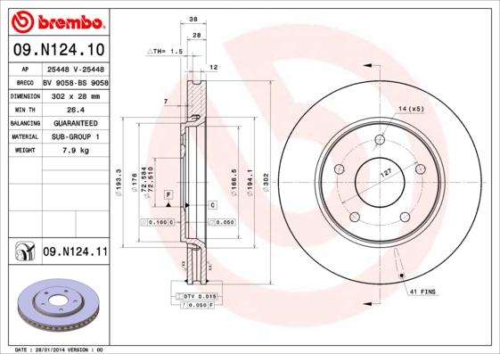 Breco BS 9058 - Discofreno autozon.pro