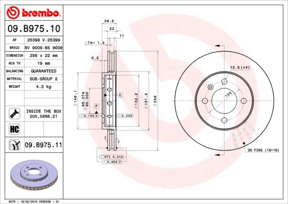 Breco BS 9009 - Discofreno autozon.pro