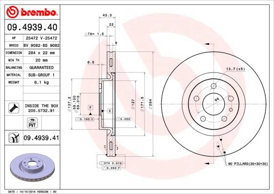 Breco BS 9082 - Discofreno autozon.pro