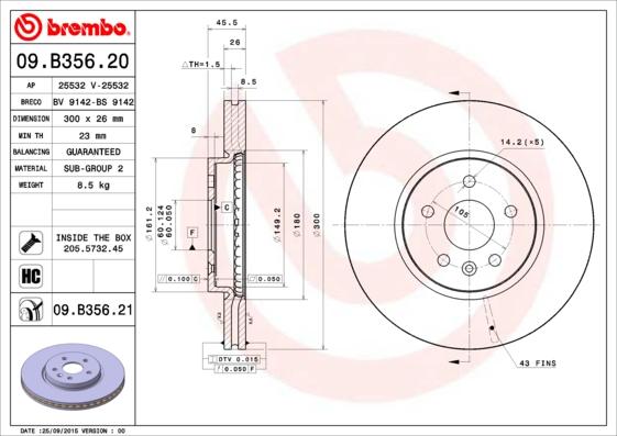 Breco BS 9142 - Discofreno autozon.pro