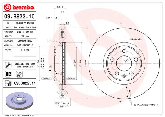 Breco BV 9108 - Discofreno autozon.pro