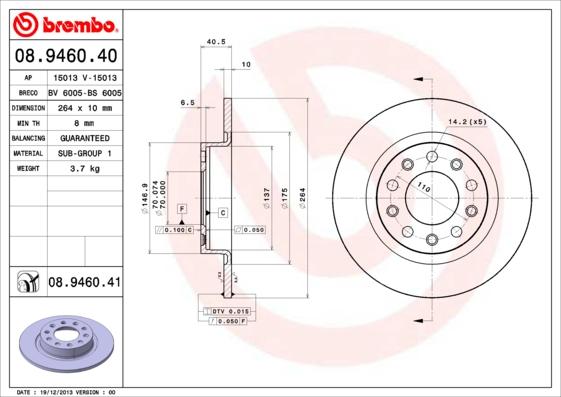 Breco BS 6005 - Discofreno autozon.pro