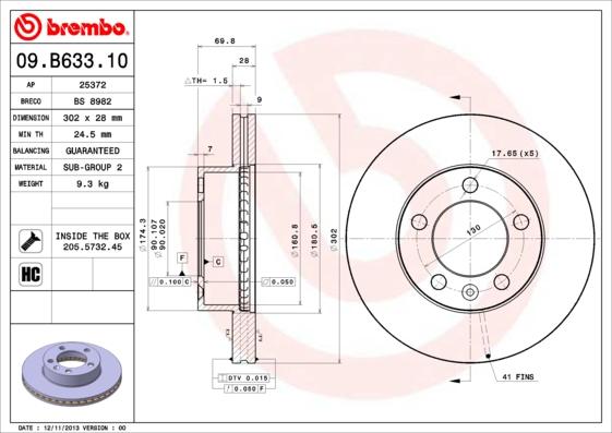 Breco BS 8982 - Discofreno autozon.pro