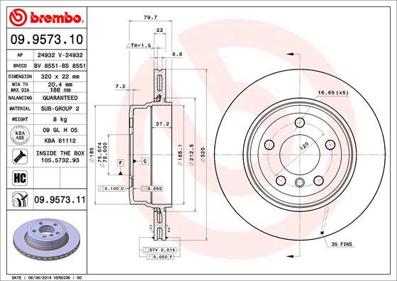 Breco BS 8551 - Discofreno autozon.pro