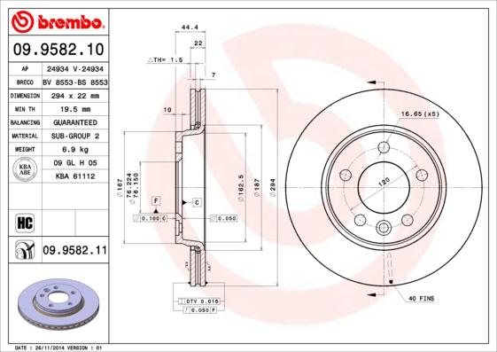 Breco BS 8553 - Discofreno autozon.pro