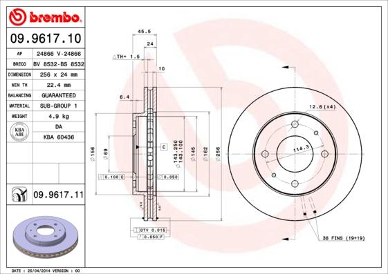 Breco BS 8532 - Discofreno autozon.pro