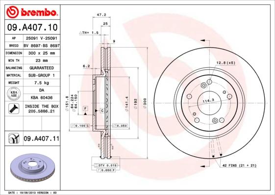 Breco BS 8697 - Discofreno autozon.pro