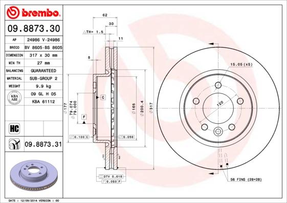 Breco BS 8605 - Discofreno autozon.pro