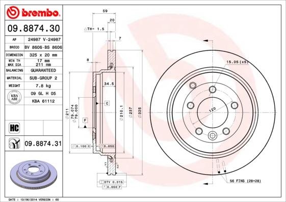 Breco BS 8606 - Discofreno autozon.pro