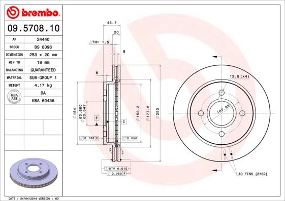 Breco BS 8096 - Discofreno autozon.pro