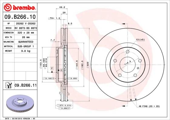 Breco BS 8872 - Discofreno autozon.pro