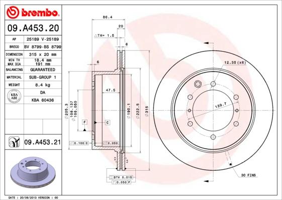 Breco BS 8799 - Discofreno autozon.pro