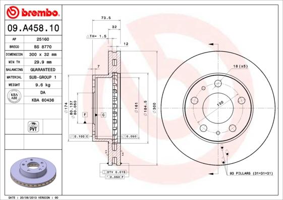 Breco BS 8770 - Discofreno autozon.pro