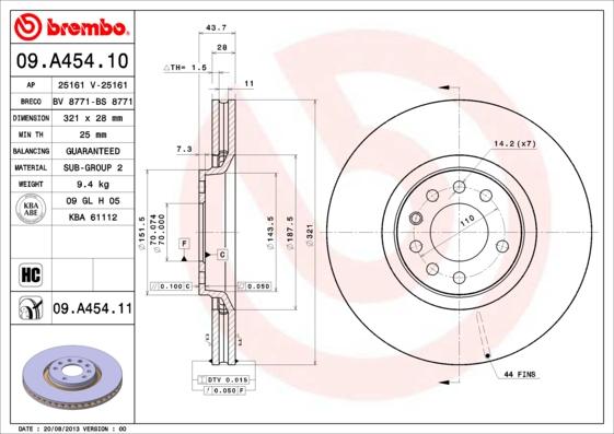 Breco BV 8771 - Discofreno autozon.pro