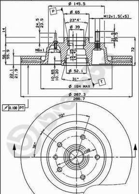 Breco BS 7907 - Discofreno autozon.pro