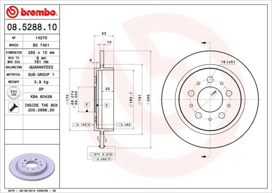 Breco BS 7401 - Discofreno autozon.pro