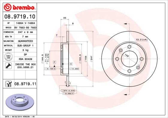 Breco BS 7663 - Discofreno autozon.pro