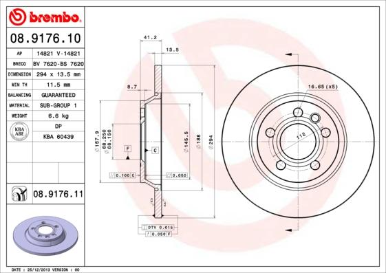 Breco BS 7620 - Discofreno autozon.pro