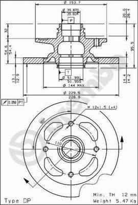 Breco BS 7293 - Discofreno autozon.pro