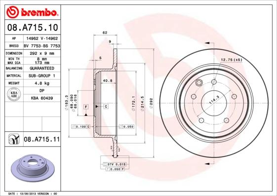 Breco BS 7753 - Discofreno autozon.pro