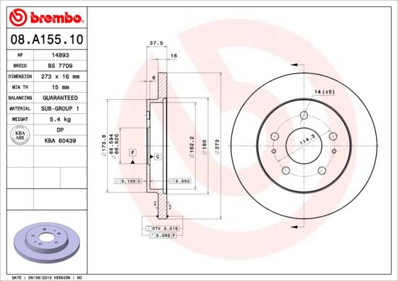 Breco BS 7709 - Discofreno autozon.pro