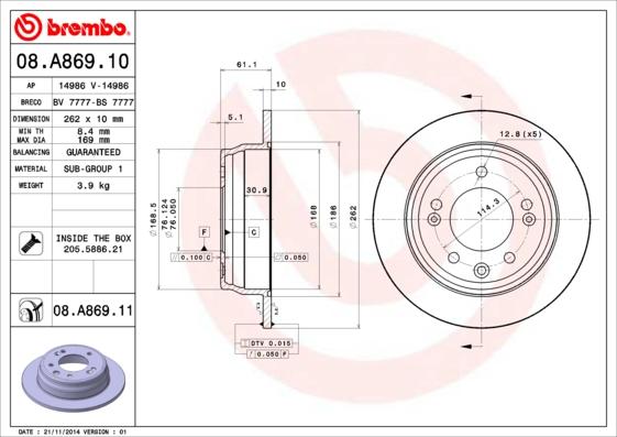 Breco BS 7777 - Discofreno autozon.pro