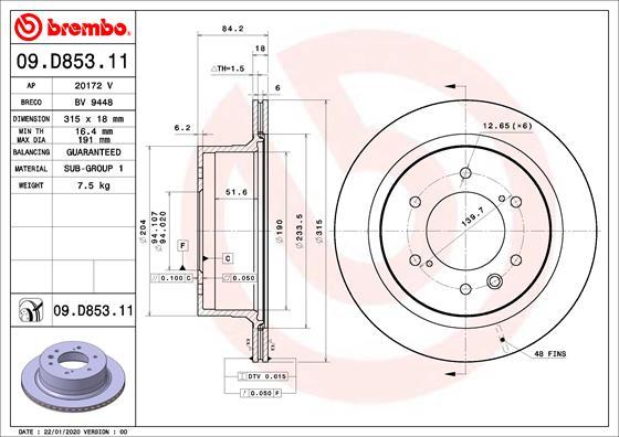 Breco BV 9448 - Discofreno autozon.pro