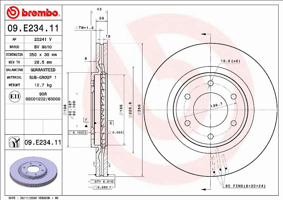 Breco BV 9510 - Discofreno autozon.pro