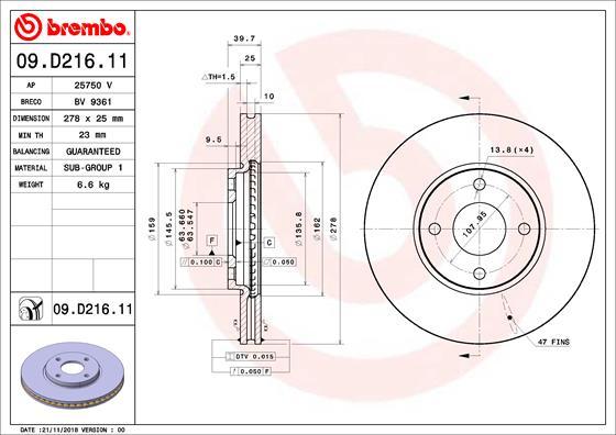 Breco BV 9361 - Discofreno autozon.pro