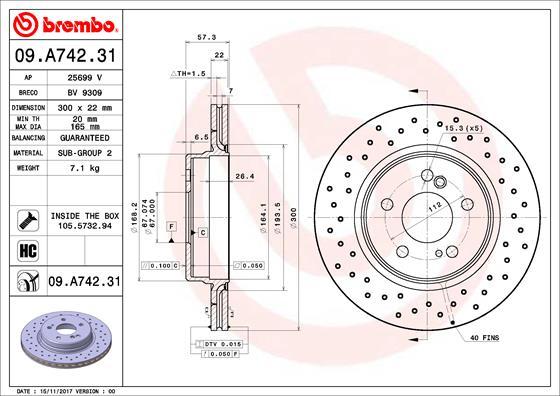 Textar 92123900 - Discofreno autozon.pro